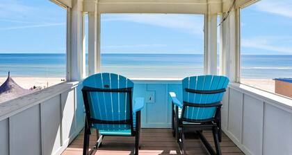 Beachfront home with pool, elevator, dog-friendly