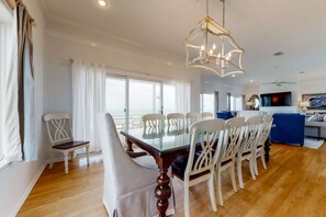 Interior - Beachfront home with elevator, beach gear, on-site neiborhood pool, tennis & fitness room (St. George Island)