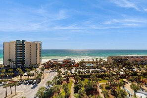 Exterior - Condo w/ beach access, gulf views & pool - snowbird friendly! (Destin)