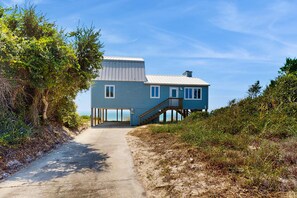 Exterior - Gorgeous private home with gulf views, dog-friendly & community pool (St. George Island)