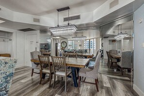 Dining - Beach + Ocean View Condo with WiFi, Private Balcony, AC, & Pool/Hot Tub/Tennis (Miramar Beach)