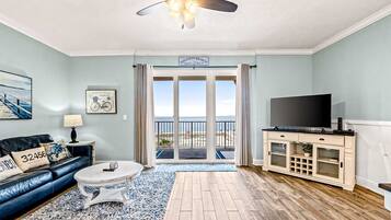 TV, DVD player, offices