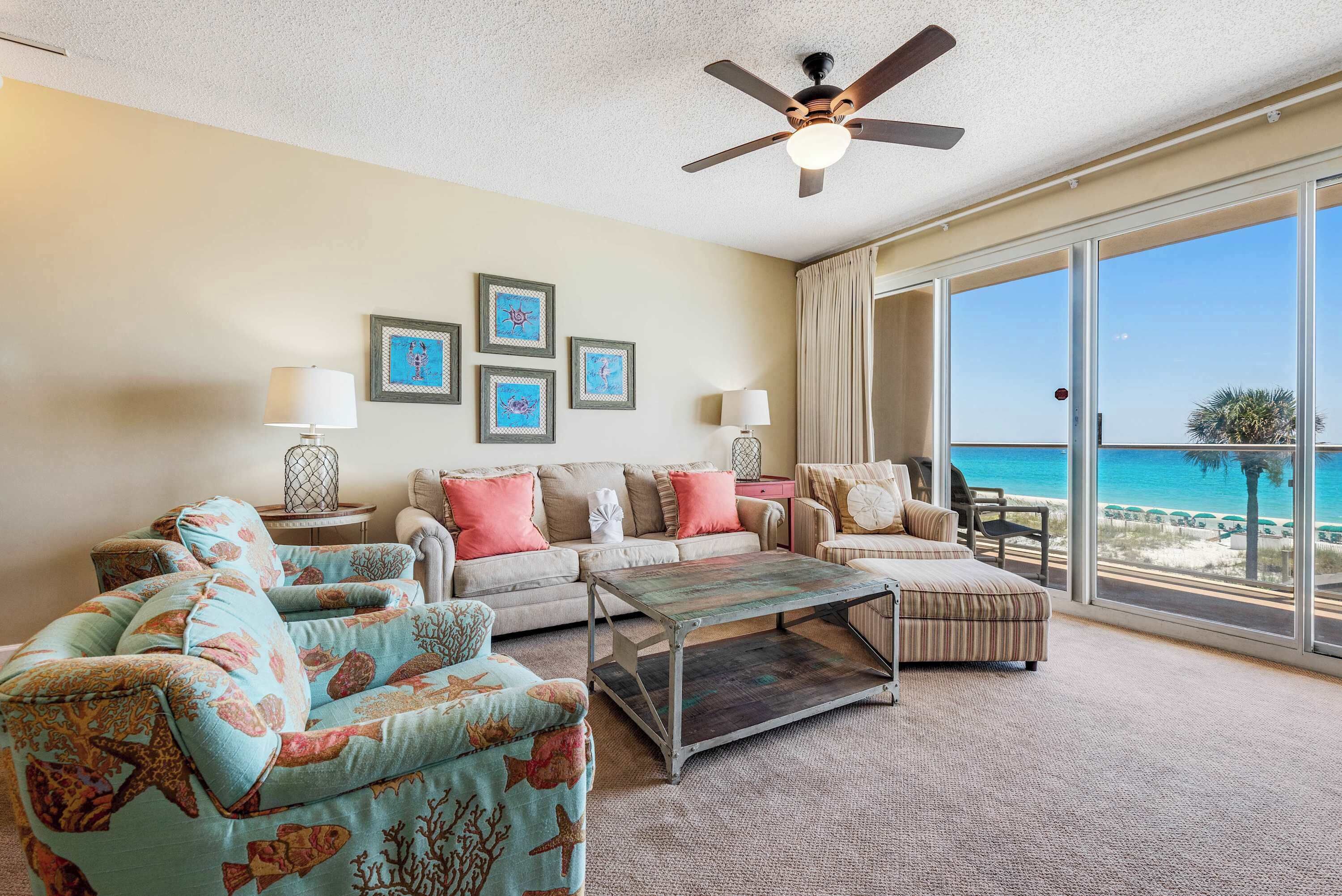 TV, DVD player, offices