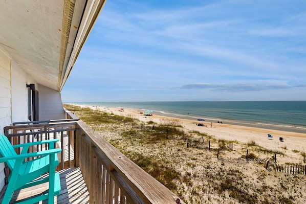 Property grounds - Beachfront East End townhouse with beach views, deck, on-site pool & grills (St. George Island)