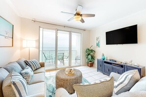 TV - Majestic Sun B1010 | Beachfront Bliss with Pool! (Miramar Beach)