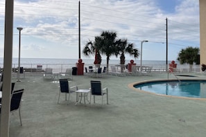 Pool - Charming Condo with Shared Pools & Hot Tub, Ocean View, High-Speed WiFi, and W/D (Mexico Beach)