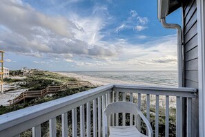 Property grounds - Gulf-front townhome with gorgeous beach access, 4 Gulf-view decks, shared pools (Cape San Blas)
