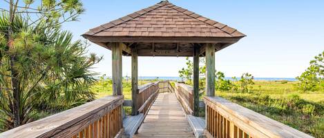 Enceinte de l’hébergement