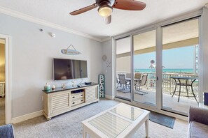 TV, DVD player, offices - Nice 2nd Floor Condo Partial Gulf View, Nearby Shopping & Dining (Fort Walton Beach)
