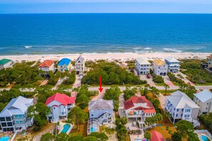 Exterior - Beach Across the Street! Dog-Friendly Home w/ Private Pool, AC, WiFi & Games! (St. George Island)
