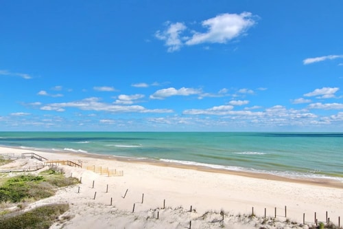Beach Across the Street! Dog-Friendly Home with Private Pool, AC, WiFi & Games!
