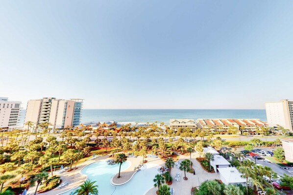 Exterior - Ninth Floor Oceanfront Condo with Shared Pools, Ocean View, WiFi, & Washer/Dryer (Destin)