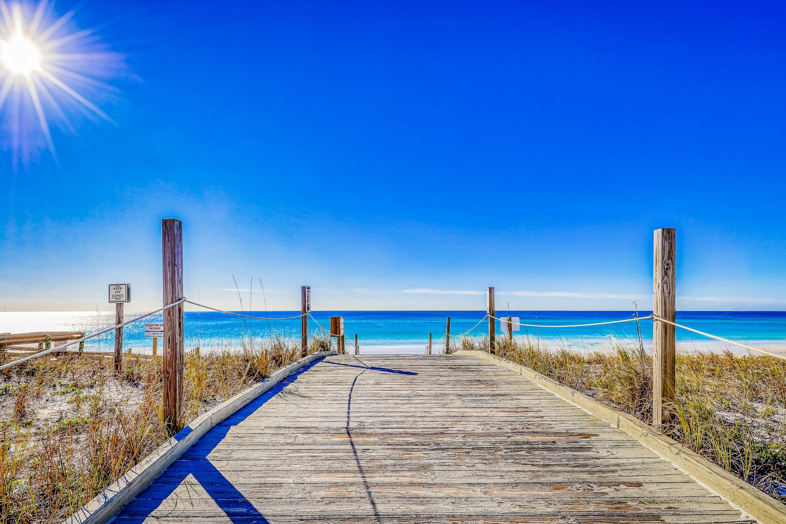 Beach nearby