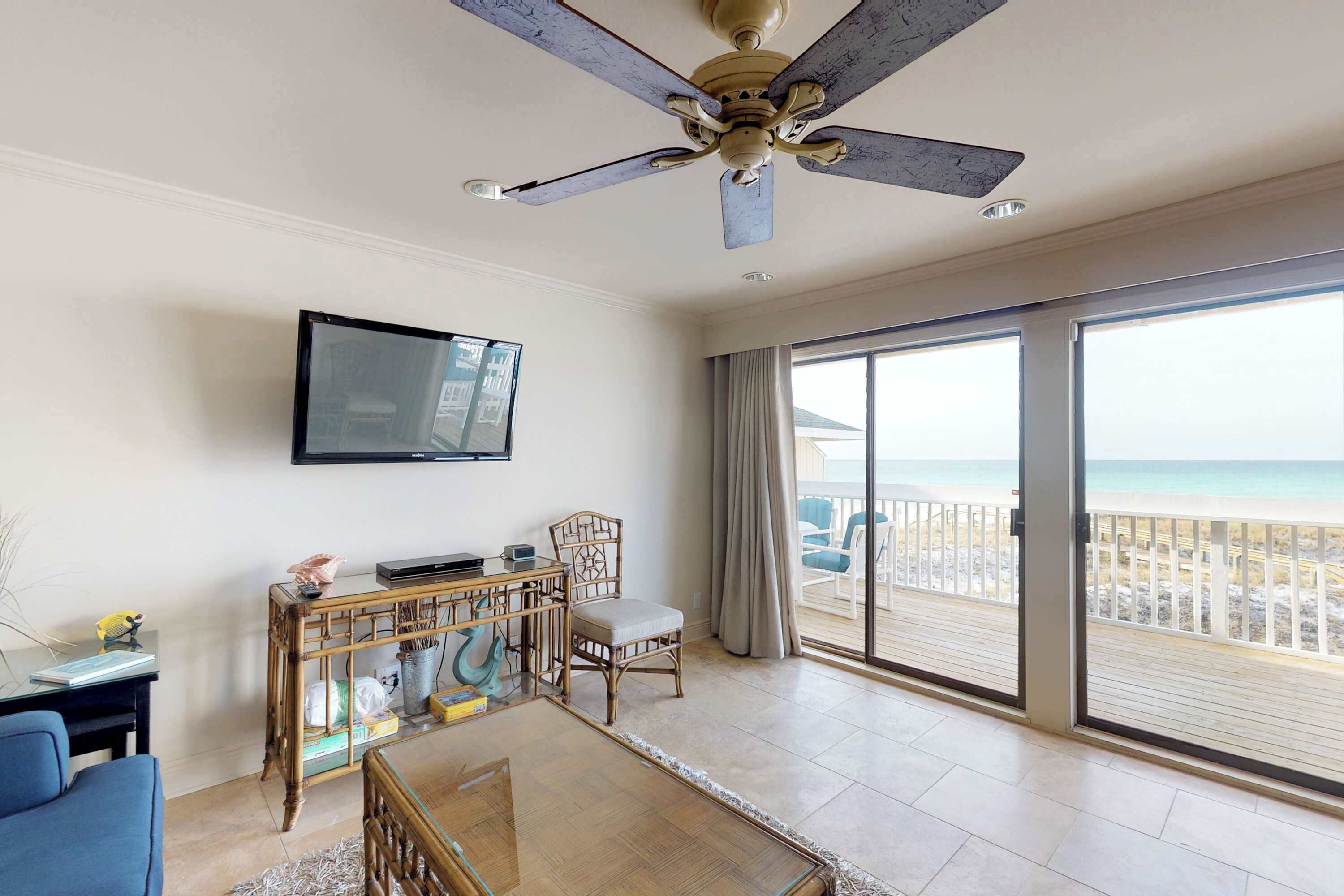 TV, DVD player, offices