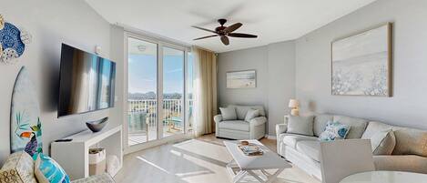 Televisión y oficina