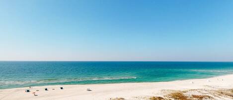 Accommodatie ligt op het strand