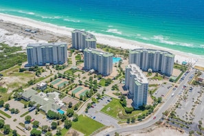 Exterior - Garden-view condo with lagoon & kid's pools, beach access, on-site eateries & AC (Destin)