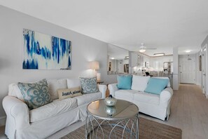 TV, DVD player, offices - Amazing 5th Floor Condo Gulf Front, Pool, Beach Access, Near Shopping/Dining (Destin)