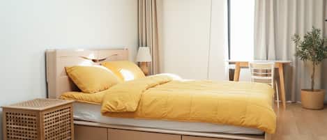 2 室のベッドルーム、WiFi