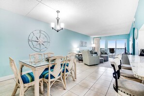 Dining - Beachfront home with balcony, pool, & beach access (Fort Walton Beach)