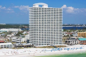 Exterior - Vibrant vacation home by the beach with pool, hot tub, & fitness facility (Panama City Beach)