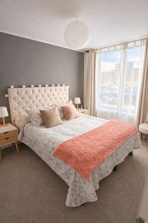 1 bedroom, WiFi, bed sheets - Central and modern apartment in Temuco.Cowork/gym/lavandería entrance by Safecard. (Cautin)