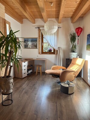 Unclassified image, 3 of 37, button - Chalet 'Ladolcevital in Tyrolean Timber House' with Valley View & Private Sun Terrace by the Forest (Bad Elster)