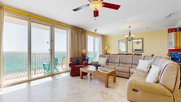 TV, DVD player, offices