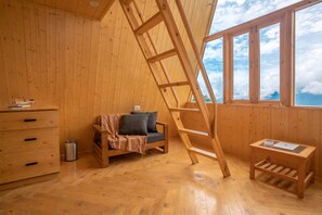 Luxury Room, Mountain View | Living area | Printers - Awe Glamping (Manali)