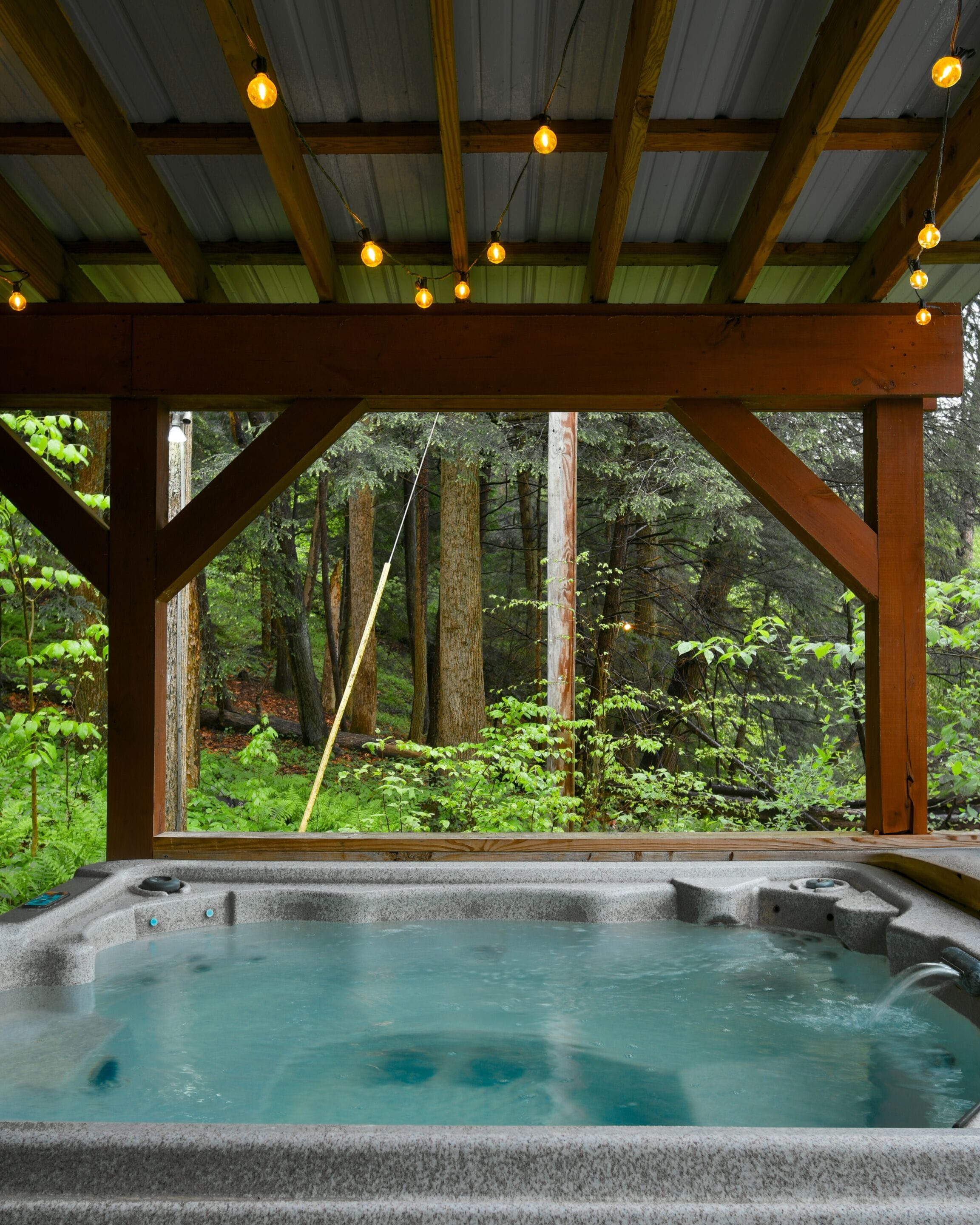 Baignoire à remous extérieure