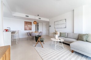 Living area - Coastal Retreat with shared pool, Fuengirola (Fuengirola)