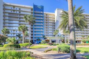 Exterior - Gulf-view Sterling Shores condo with pool, gym & beach access (Destin)