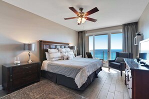2 bedrooms, iron/ironing board, WiFi, bed sheets - Beach condo with private balcony, gulf views & fitness room (Destin)