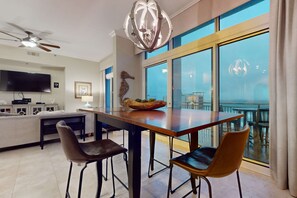 Interior - Spacious penthouse condo and private balcony, shared pool/fitness, beach access (Destin)