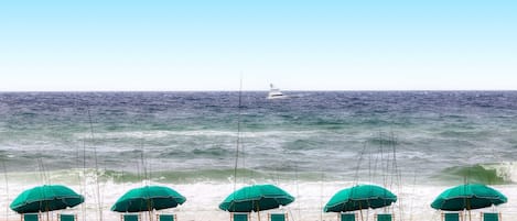 Accommodatie ligt op het strand