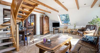 Apartment C mit Meerblick, privater Terrasse und WLAN