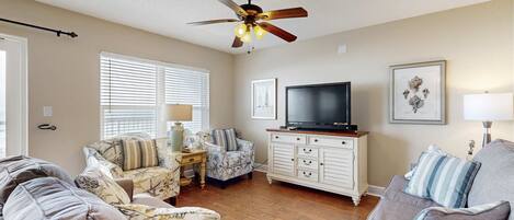 Televisión, oficina