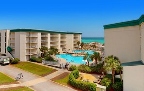 Pool - Luxe Beachfront Resort Condo with Private Beach Access & Top Amenities (Santa Rosa Beach)