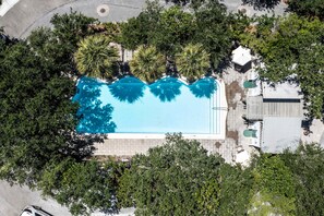 Pool - Modern coastal retreat with 2 balconies, grill, central AC, shared Pools, & WiFi (Santa Rosa Beach)