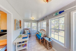 Interior - Inviting home near the beach with large decks & charming interior - dog-friendly (Port St. Joe)