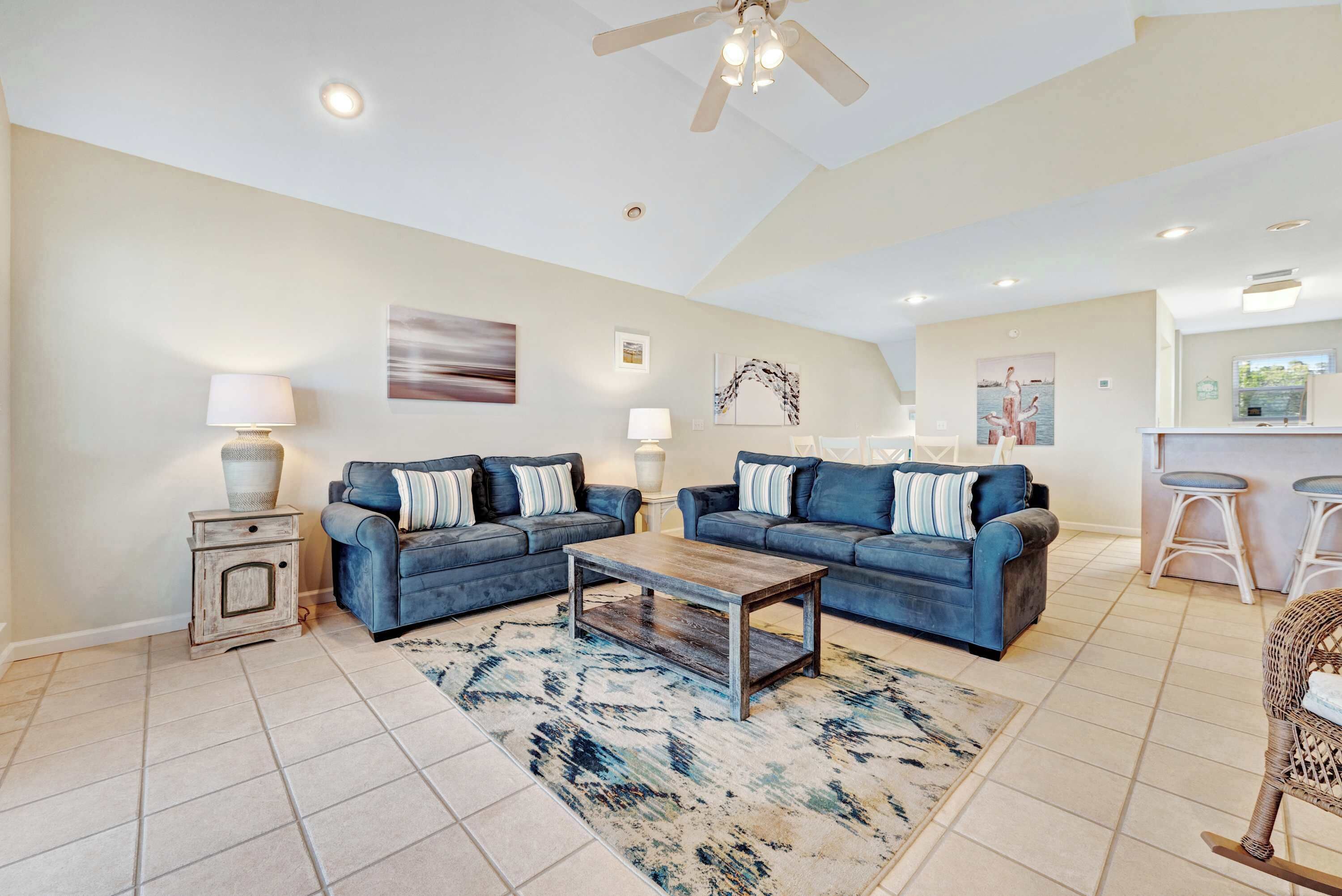 TV, DVD player, offices