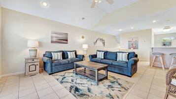 TV, DVD player, offices