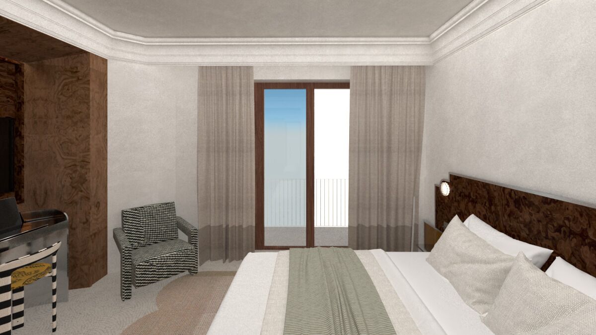 經典雙人房 | 房內夾萬、遮光窗簾/窗簾、隔音、熨斗/熨衫板