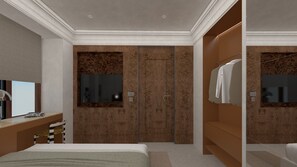 Signature Classic Room | In-room safe, blackout drapes, soundproofing, iron/ironing board - The Newel Kolonaki (Athina)