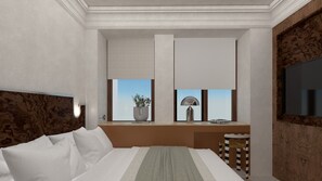 Signature Classic Room | In-room safe, blackout drapes, soundproofing, iron/ironing board - The Newel Kolonaki (Athina)