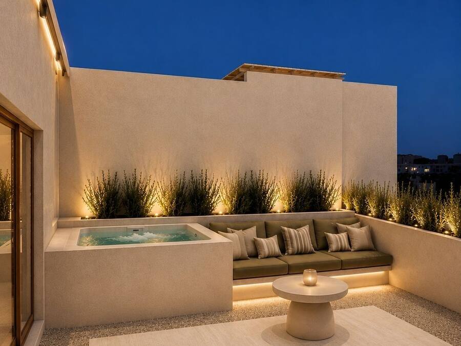 Penthouse Private Pool Suite | In-room safe, blackout drapes, soundproofing, iron/ironing board