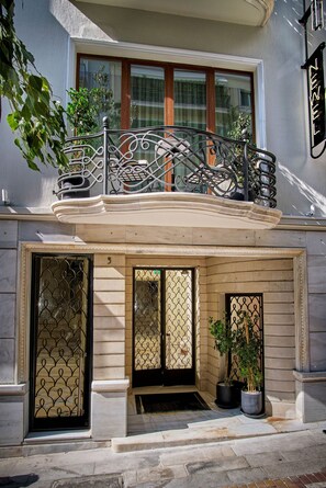 Entrée de l’hébergement