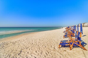 Accommodatie ligt op het strand