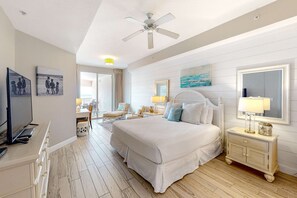 2 bedrooms, iron/ironing board, WiFi, bed sheets - Amazing views at this renovated 4rth-floor condo with lagoon pool & pickleball (Santa Rosa Beach)