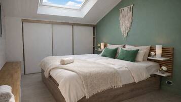 1 bedroom, free WiFi, bed sheets